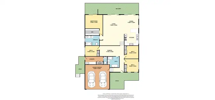 Floorplan of Homely house listing, 19 Cicada Cl, Buderim QLD 4556