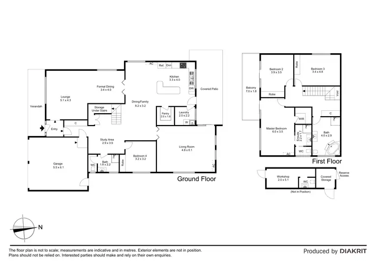Floorplan of Homely house listing, 18 Riverside Place, Keilor East VIC 3033