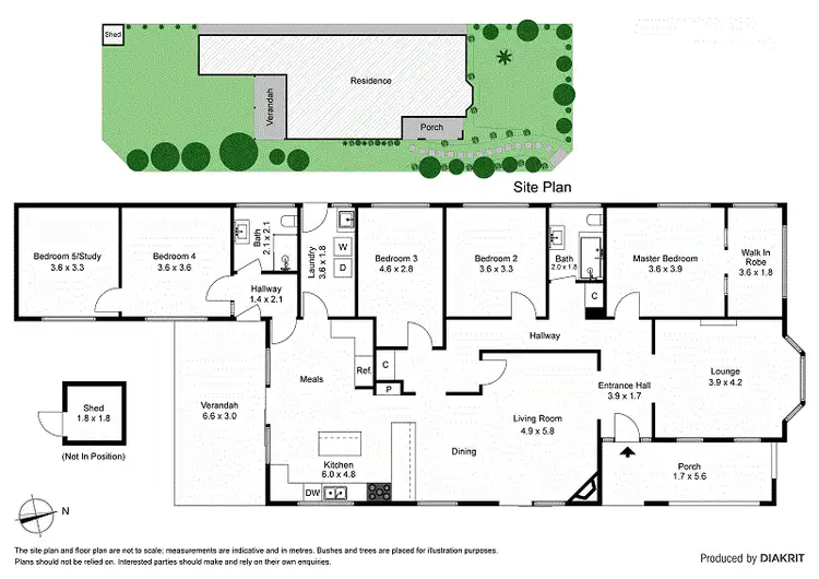 Floorplan of Homely house listing, 176 Were St, Brighton VIC 3186