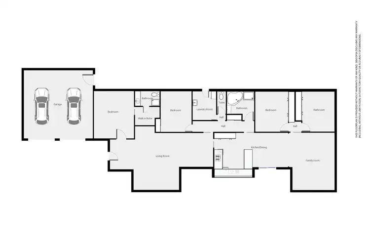 Floorplan of Homely house listing, 14 Luke St, Stawell VIC 3380