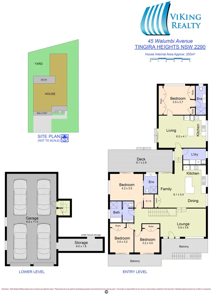 Floorplan of Homely house listing, 45 Walumbi Ave, Tingira Heights NSW 2290