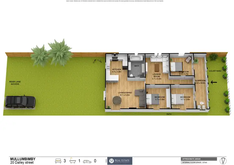 Floorplan of Homely house listing, 20 Dalley St, Mullumbimby NSW 2482