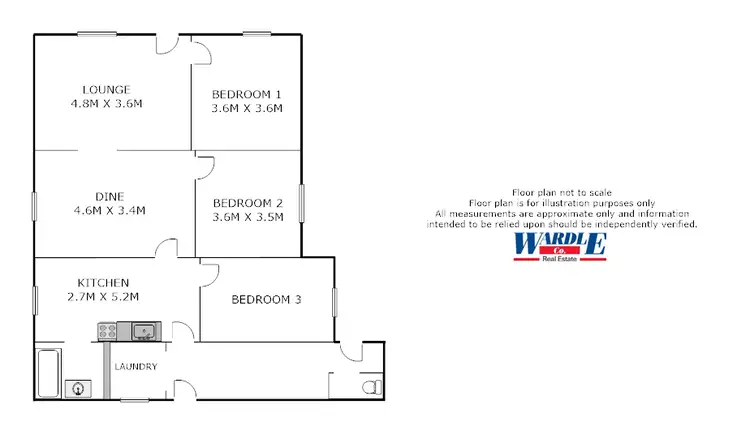 Floorplan of Homely house listing, 52 Mitchell St, Crystal Brook SA 5523