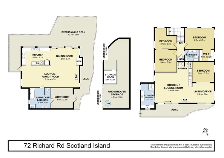 Floorplan of Homely house listing, 72 Richard Rd, Scotland Island NSW 2105