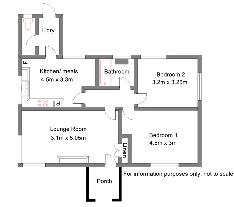 Floorplan of Homely house listing, 6 Short St, Benalla VIC 3672