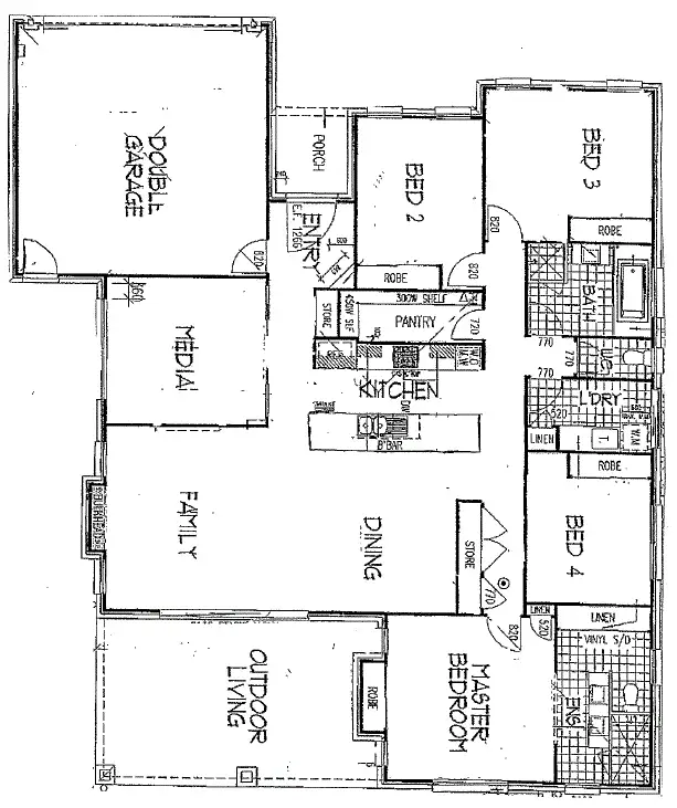 Floorplan of Homely house listing, 5 Howard Ct, Kyogle NSW 2474