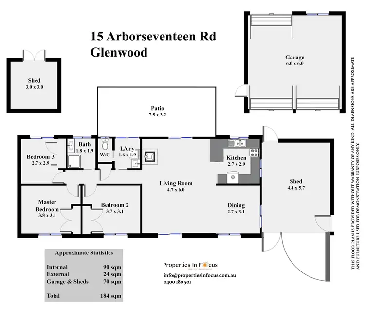 Floorplan of Homely house listing, 15 Arborseventeen Rd, Glenwood QLD 4570