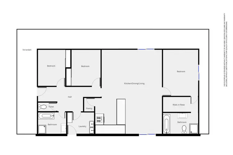 Floorplan of Homely house listing, 20 Wildflower Dr, Pomonal VIC 3381