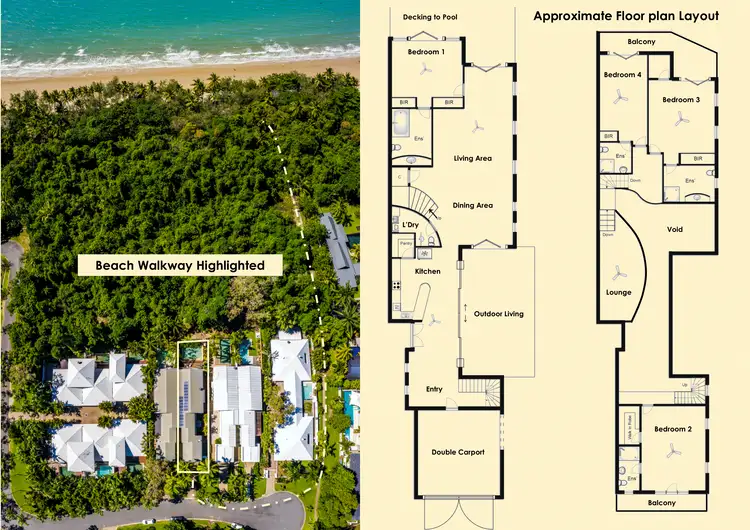 Floorplan of Homely house listing, 'Driftaway'/Villa 2 @ 60 Garrick St, Port Douglas QLD 4877
