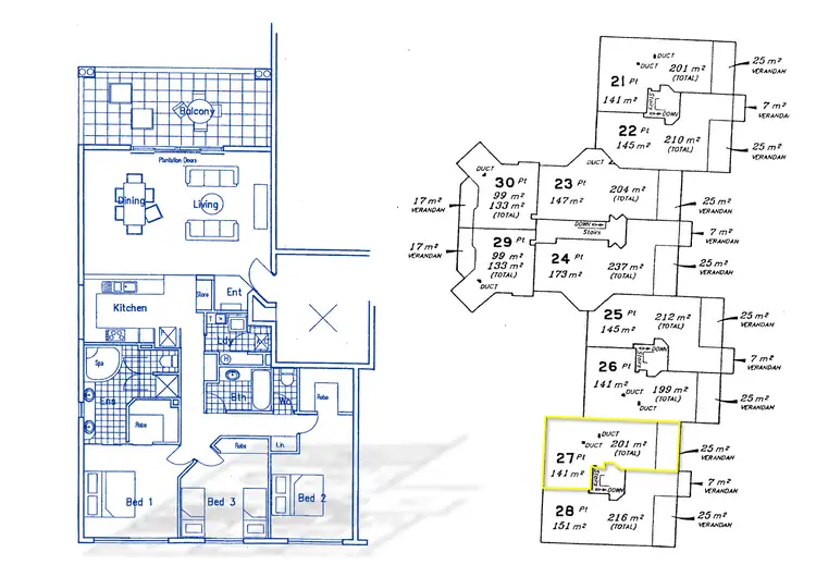 Floorplan of Homely unit listing, Unit 27/1-5 Sand St, Port Douglas QLD 4877