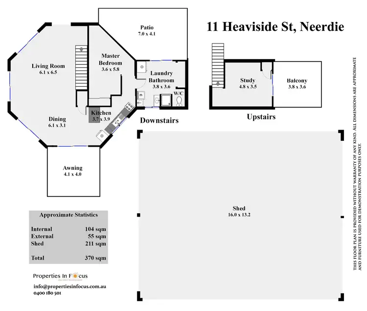 Floorplan of Homely house listing, 11 Heaviside St, Neerdie QLD 4570