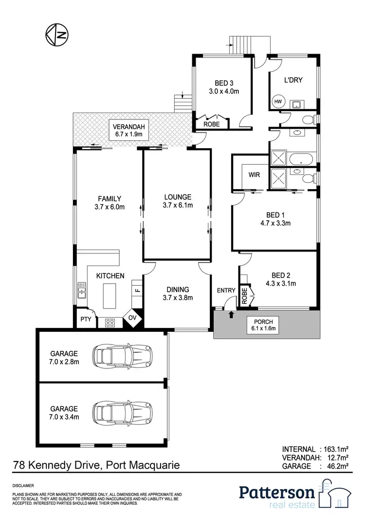 Floorplan of Homely house listing, 78 Kennedy Drive, Port Macquarie NSW 2444