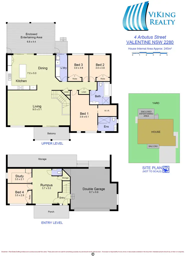 Floorplan of Homely house listing, 4 Arbutus Street, Valentine NSW 2280