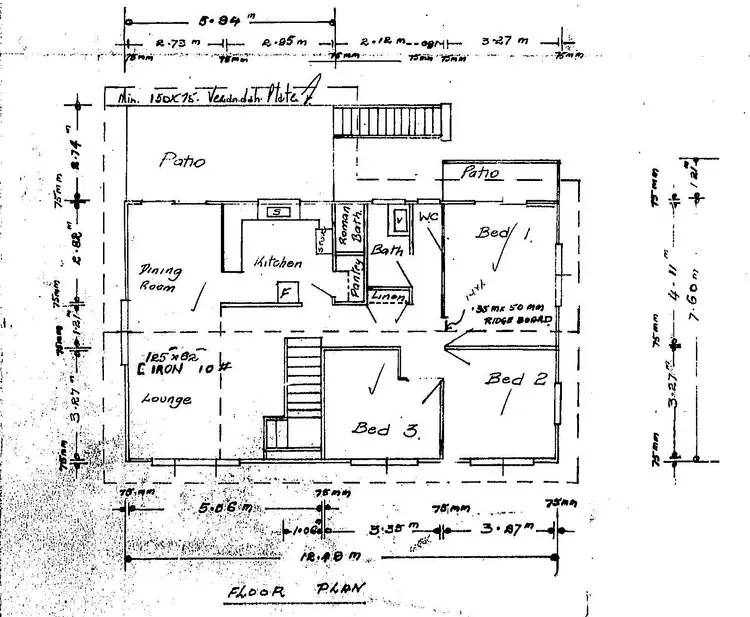 Floorplan of Homely house listing, 7 Colleen St, Nelly Bay QLD 4819