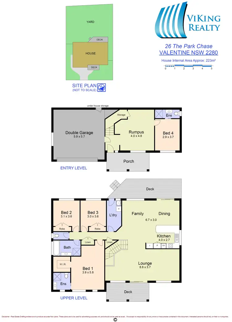 Floorplan of Homely house listing, 26 The Park Ch, Valentine NSW 2280