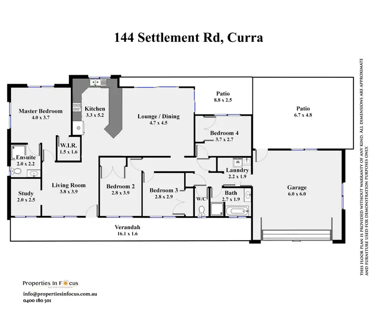 Floorplan of Homely house listing, 144 Settlement Rd, Curra QLD 4570