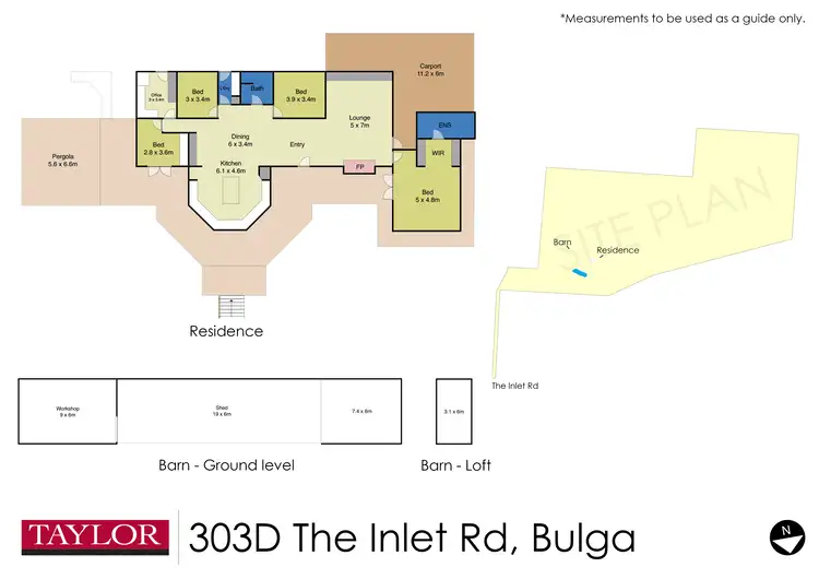 Floorplan of Homely rural property listing, 303D The Inlet Rd, Bulga NSW 2330