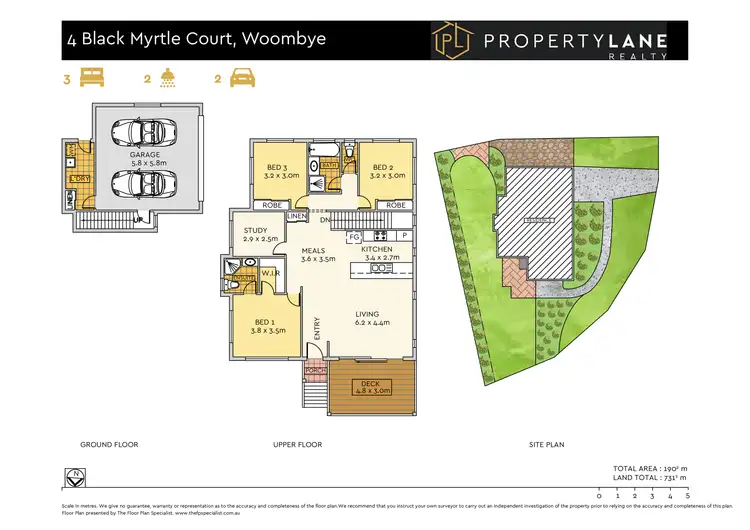 Floorplan of Homely house listing, 4 Black Myrtle Ct, Woombye QLD 4559
