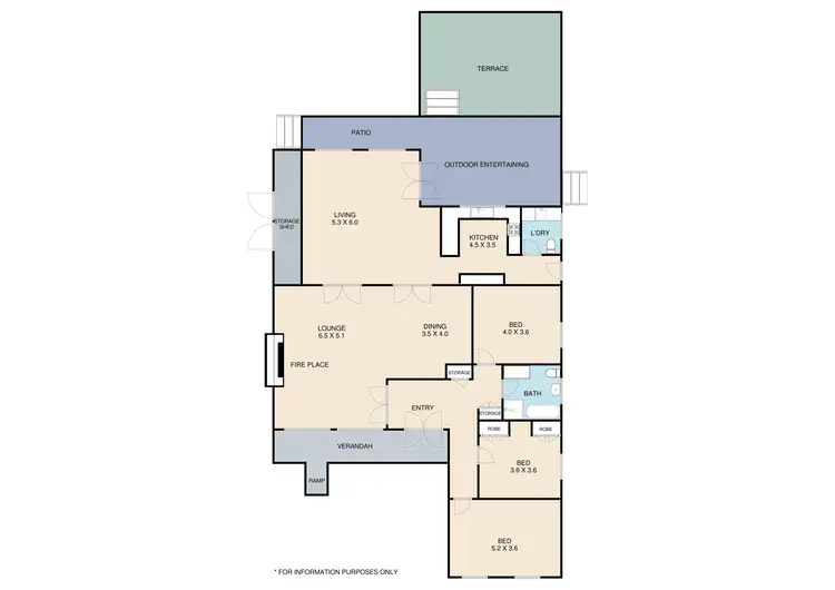 Floorplan of Homely house listing, 13 Stewart St, Benalla VIC 3672
