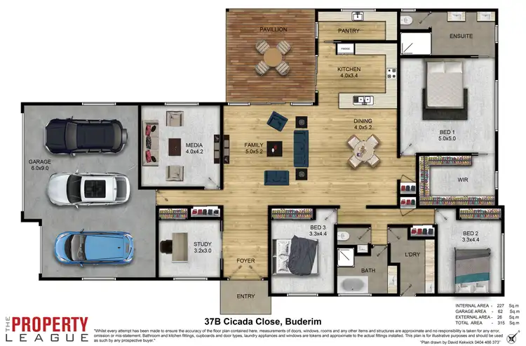 Floorplan of Homely house listing, 37B Cicada Cl, Buderim QLD 4556