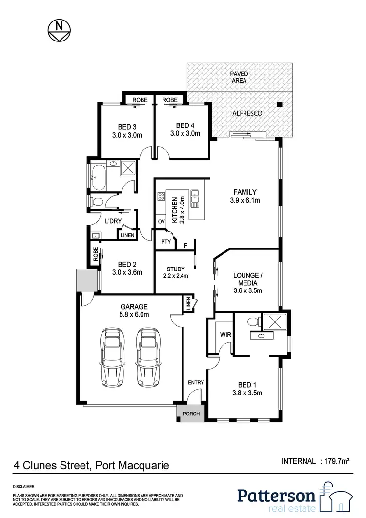 Floorplan of Homely house listing, 4 Clunes Street, Port Macquarie NSW 2444
