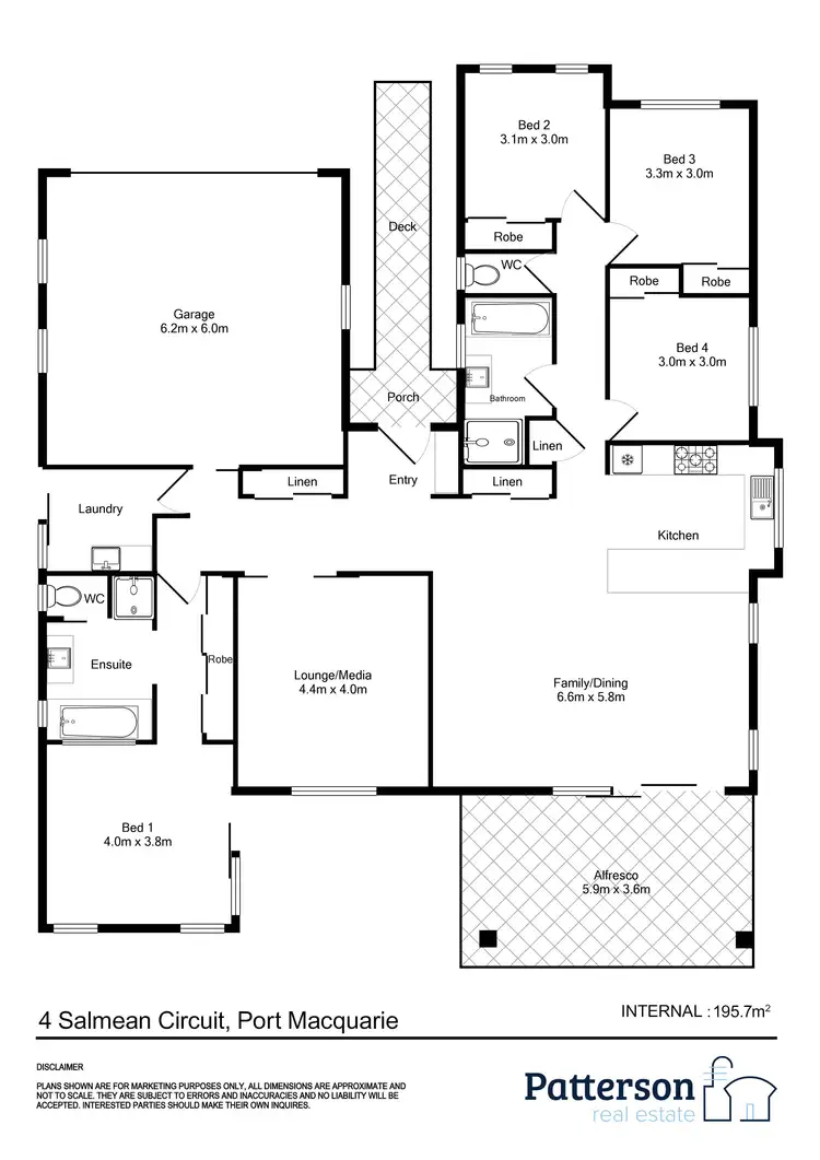 Floorplan of Homely house listing, 4 Salmean Circuit, Port Macquarie NSW 2444