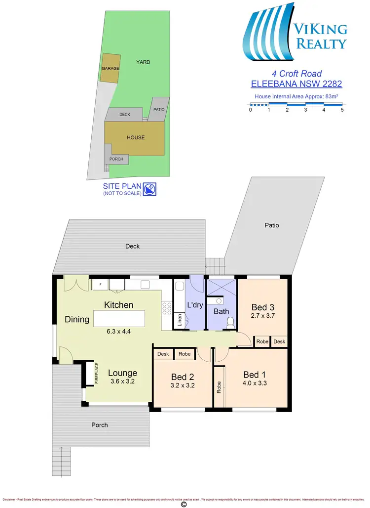 Floorplan of Homely house listing, 4 Croft Rd, Eleebana NSW 2282