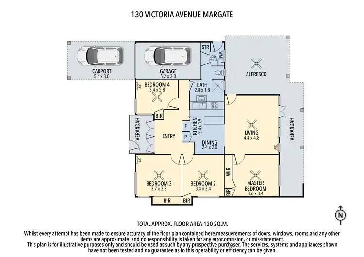 Floorplan of Homely house listing, 130 Victoria Ave, Margate QLD 4019