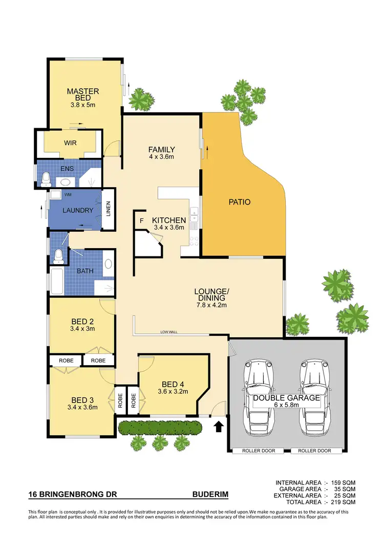 Floorplan of Homely house listing, 16 Bringenbrong Drive, Buderim QLD 4556