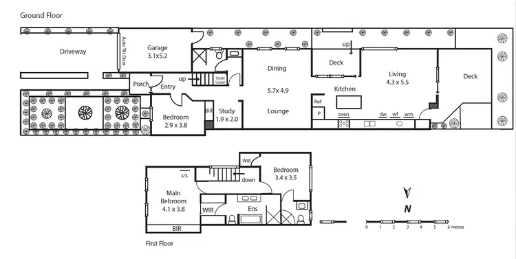 Floorplan of Homely house listing, 3 Creswick St, Brighton East VIC 3187