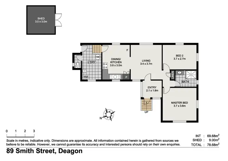 Floorplan of Homely house listing, 89 Smith Street, Deagon QLD 4017