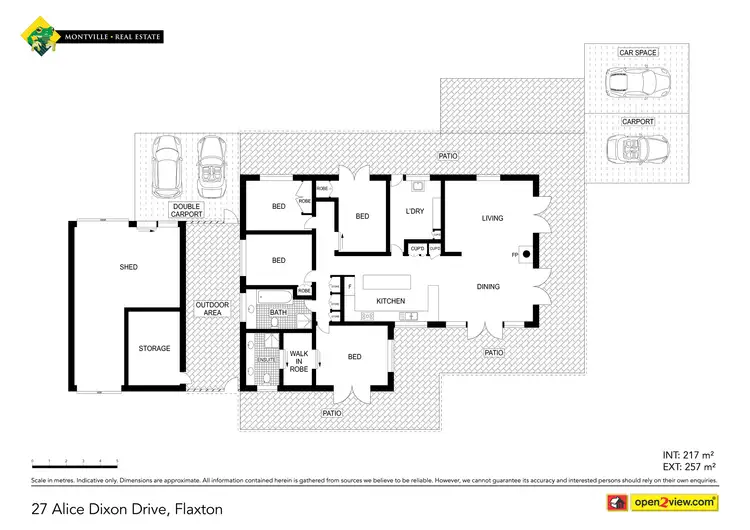 Floorplan of Homely house listing, 27 Alice Dixon Dr, Flaxton QLD 4560