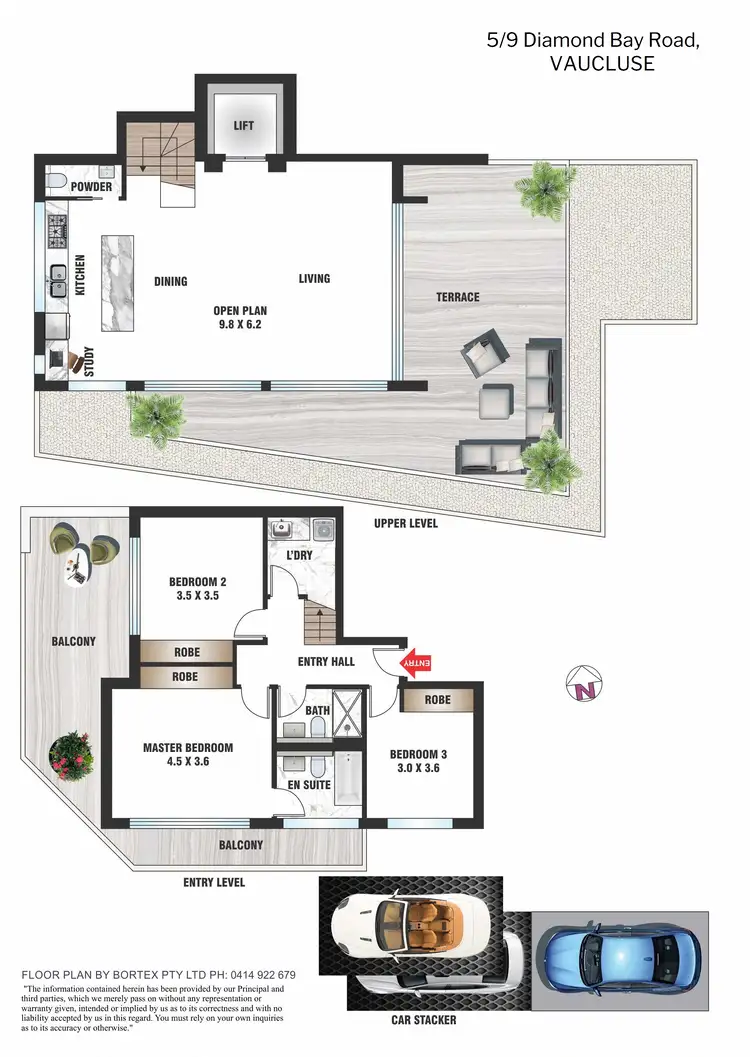 Floorplan of Homely apartment listing, 5/9 Diamond Bay Road, Vaucluse NSW 2030