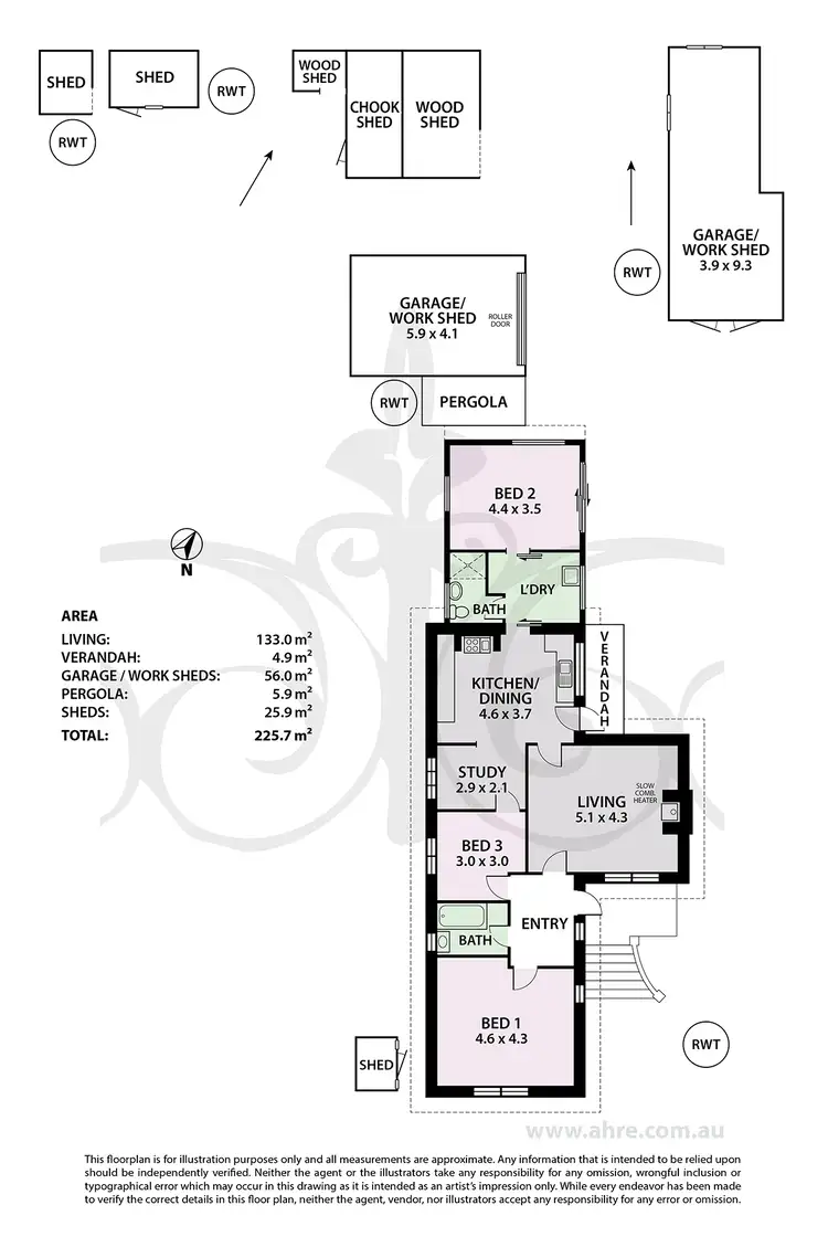 Floorplan of Homely house listing, 10A Hawthorn Rd, Mount Barker SA 5251