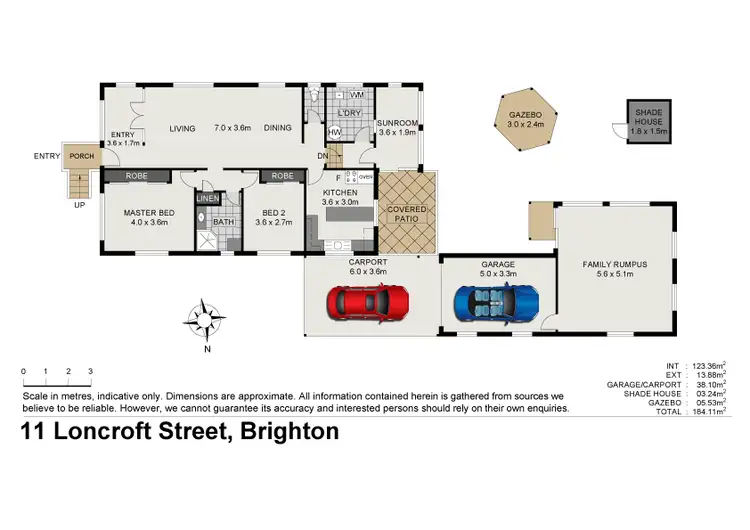 Floorplan of Homely house listing, 11 Loncroft Street, Brighton QLD 4017