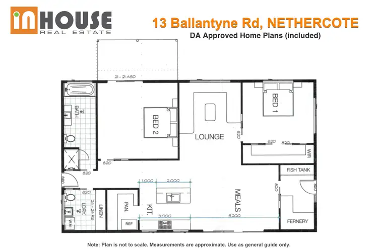 Floorplan of Homely land listing, 13 Ballantyne Rd, Nethercote NSW 2549