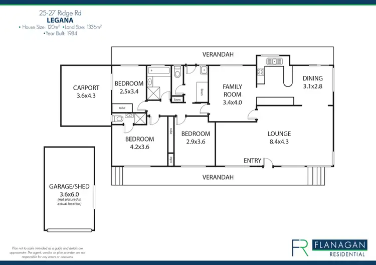 Floorplan of Homely house listing, 25-27 Ridge Rd, Legana TAS 7277