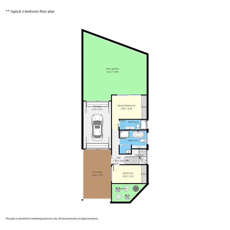 Floorplan of Homely house listing, Home Villa 4/6-8 Lake Street, Eden NSW 2551