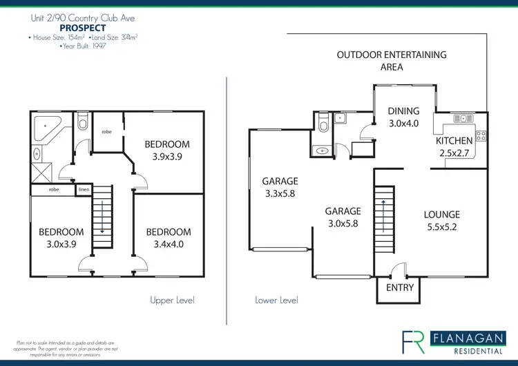 Floorplan of Homely townhouse listing, Unit 2/90 Country Club Ave, Prospect Vale TAS 7250