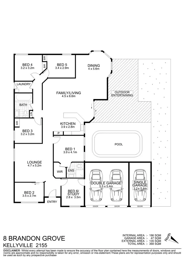 Floorplan of Homely house listing, 28 Brandon Grove, Kellyville NSW 2155
