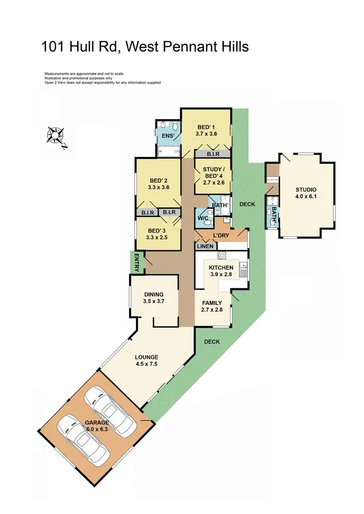 Floorplan of Homely house listing, 101 Hull Road, West Pennant Hills NSW 2125