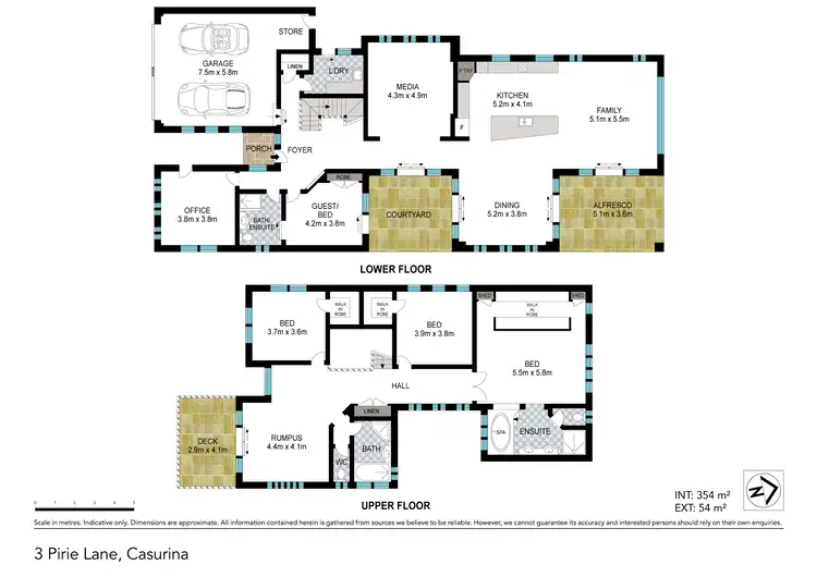 Floorplan of Homely house listing, 3 Pirie Lane, Casuarina NSW 2487