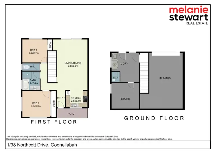 Floorplan of Homely house listing, 1/38 Northcott Drive, Goonellabah NSW 2480