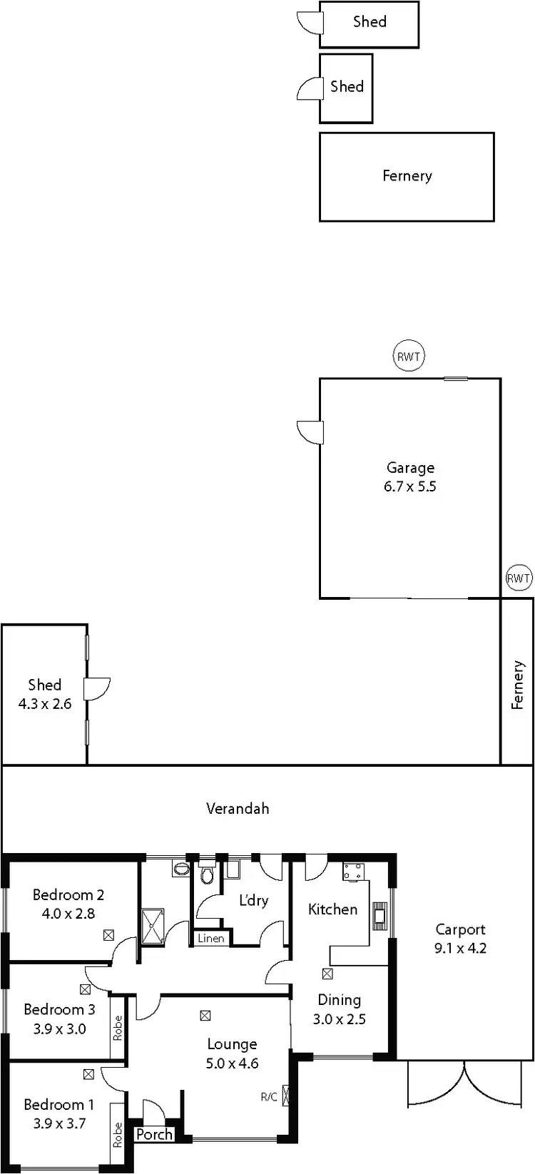 Floorplan of Homely house listing, 6 Jade Street, Hope Valley SA 5090