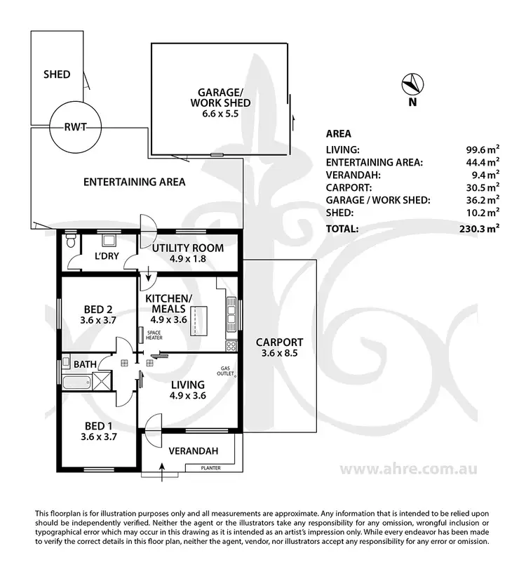Floorplan of Homely house listing, 86 McHenry Street, Murray Bridge SA 5253
