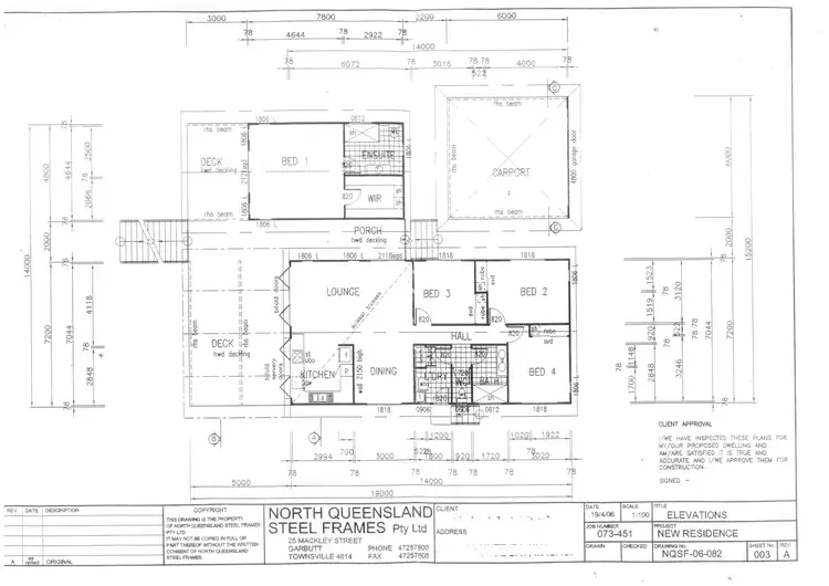 Floorplan of Homely house listing, 13 Wallaby Way, Horseshoe Bay QLD 4819