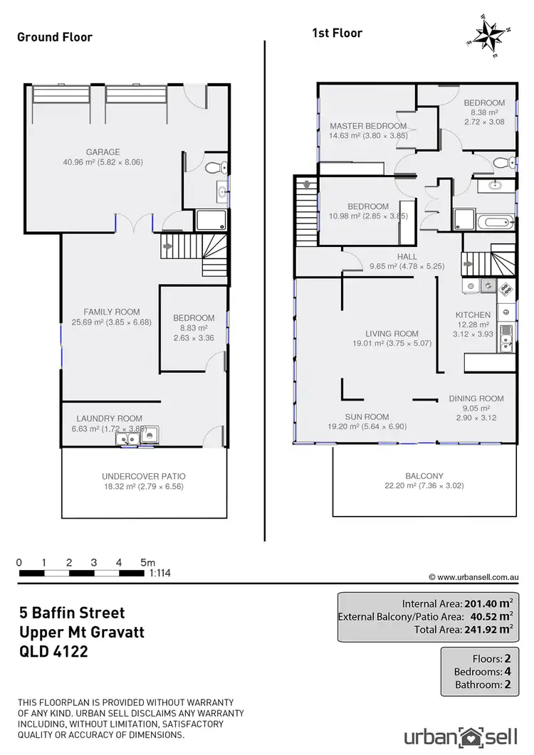 Floorplan of Homely house listing, 5 Baffin St, Upper Mount Gravatt QLD 4122
