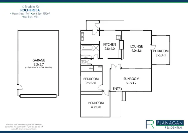 Floorplan of Homely house listing, 16 Lilydale Rd, Rocherlea TAS 7248