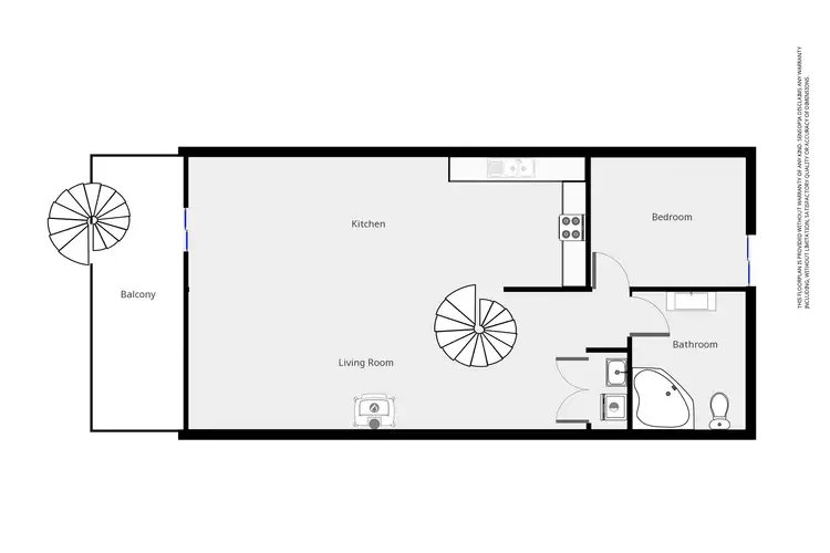 Floorplan of Homely house listing, 22 High Rd, Halls Gap VIC 3381