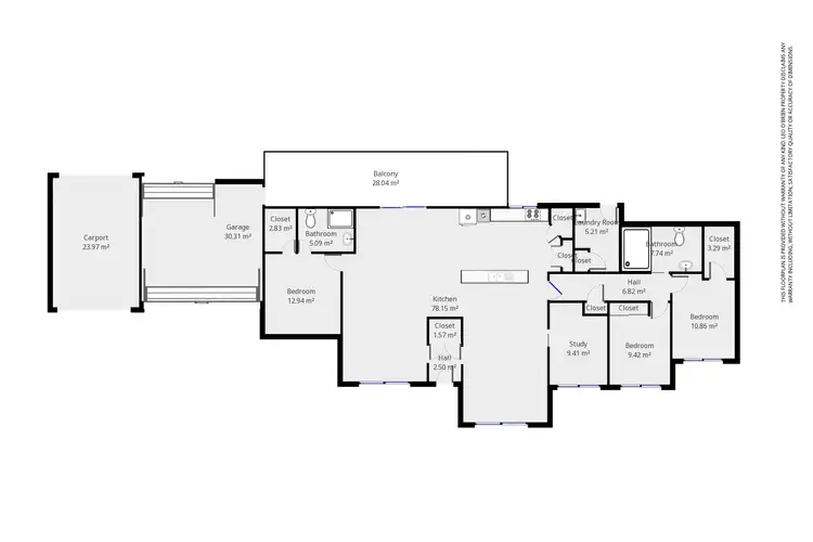 Floorplan of Homely rural property listing, 35-43 Wyndham St, Stratford VIC 3862
